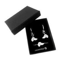 Load image into Gallery viewer, Dachshund Bracelet and Hoop Dangle Earrings SET - Silver |Side - WeeShopyDog