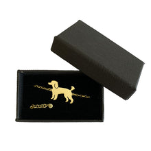 Load image into Gallery viewer, Poodle Bracelet - Silver/14K Gold-Plated |Line - WeeShopyDog
