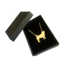 Load image into Gallery viewer, Pug Pendant Necklace - Silver/14K Gold-Plated |Line - WeeShopyDog