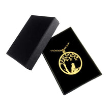 Load image into Gallery viewer, Pug Little Tree Of Life Pendant Necklace - Silver/14K Gold-Plated - WeeShopyDog