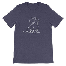 Load image into Gallery viewer, Dachshund Hope - Unisex/Men's T-shirt - WeeShopyDog