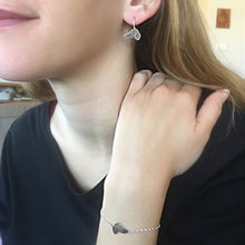 Load image into Gallery viewer, Dachshund Bracelet - Silver |Side - WeeShopyDog