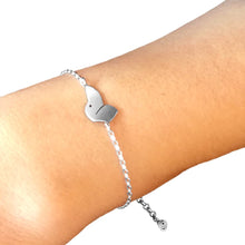 Load image into Gallery viewer, Dachshund Bracelet - Silver |Side - WeeShopyDog