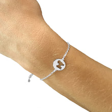 Load image into Gallery viewer, Shih Tzu Charm Bracelet - Silver - WeeShopyDog