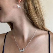 Load image into Gallery viewer, Dachshund Pendant Necklace - Silver/14K Gold-Plated |Beauty