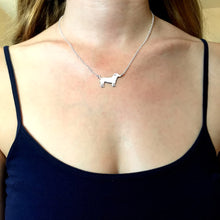 Load image into Gallery viewer, Jack Russell Necklace - Silver - WeeShopyDog