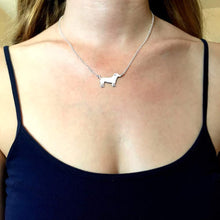 Load image into Gallery viewer, Jack Russell Necklace - Silver - WeeShopyDog