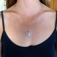 Load image into Gallery viewer, Shih Tzu Necklace and Stud Earrings SET - Silver/14K Gold-Plated |Heart