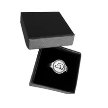 Load image into Gallery viewer, Dachshund Long Haired Ring - Silver - WeeShopyDog