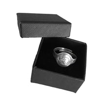 Load image into Gallery viewer, Dachshund Smooth Haired Ring - Silver - WeeShopyDog