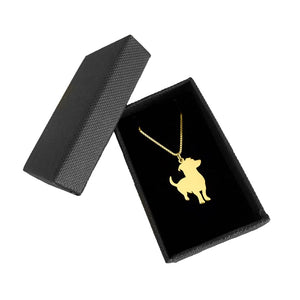 Jack Russell Pendant - 14K Gold-Plated - WeeShopDog