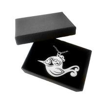 Load image into Gallery viewer, Boho Free Bird- Silver Pendant Necklace - WeeShopyDog