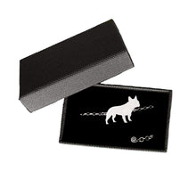 Load image into Gallery viewer, French Bulldog Bracelet - Silver/14K Gold-Plated |Line - WeeShopyDog