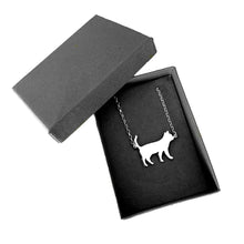 Load image into Gallery viewer, Cat Necklace - Silver Pendant - WeeShopyDog