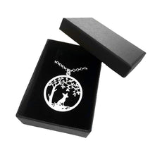 Load image into Gallery viewer, Chihuahua Little Tree Of Life Pendant Necklace - Silver/14K Gold-Plated - WeeShopyDog