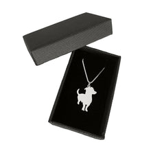 Load image into Gallery viewer, Jack Russell Necklace - Silver - WeeShopDog