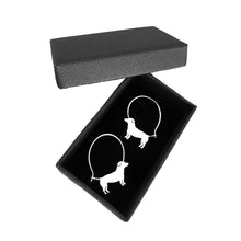 Load image into Gallery viewer, Jack Russell Earrings - Silver - WeeShopyDog