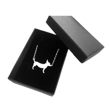 Load image into Gallery viewer, Chihuahua Pendant Necklace - Silver |Line - WeeShopyDog