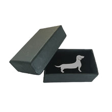 Load image into Gallery viewer, Dachshund Brooch - Silver |Line - WeeShopyDog