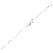 Load image into Gallery viewer, Corgi Bracelet and Stud Earrings SET - Silver/14K Gold-Plated |Cardigan