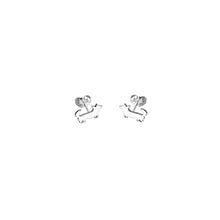 Load image into Gallery viewer, Corgi Stud Earrings - Silver |Cardigan - WeeShopyDog
