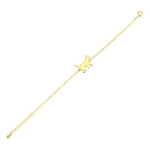 Load image into Gallery viewer, Cat Bracelet - 14K Gold-Plated - WeeShopyDog