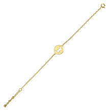 Load image into Gallery viewer, Cat Charm Bracelet - 14K Gold-Plated  - WeeShopyDog