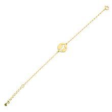 Load image into Gallery viewer, Chihuahua Charm Bracelet - Silver/14K Gold-Plated |Line Circle