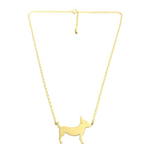Load image into Gallery viewer, Chihuahua Pendant Necklace - Silver/14K Gold-Plated |Line