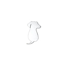 Load image into Gallery viewer, Dachshund Brooch - Silver |Friend - WeeShopyDog