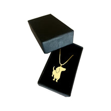 Load image into Gallery viewer, Dachshund Pendant Necklace - Silver/14K Gold-Plated |I - WeeShopyDog