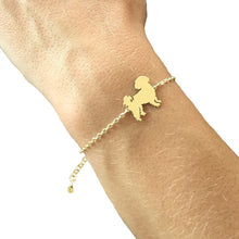Load image into Gallery viewer, Shih Tzu Bracelet - 14K Gold-Plated