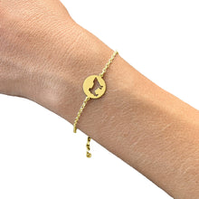 Load image into Gallery viewer, Pug Charm Bracelet - 14K Gold-Plated - WeeShopyDog