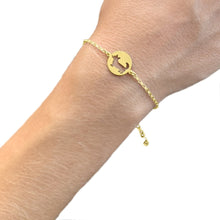 Load image into Gallery viewer, Cardigan Corgi Charm Bracelet - 14K Gold Plated - WeeShopyDog
