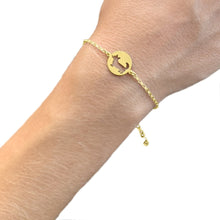 Load image into Gallery viewer, Cardigan Corgi Charm Bracelet - 14K Gold Plated - WeeShopyDog