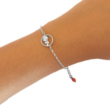 Load image into Gallery viewer, Dachshund Bracelet - Silver |Dog Circle - WeeShopyDog