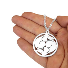 Load image into Gallery viewer, Dachshund Yin Yang Pendant Necklace - Silver/14K Gold-Plated - WeeShopyDog