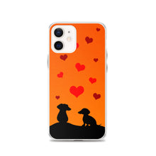 Load image into Gallery viewer, Dachshund In Love - iPhone Case