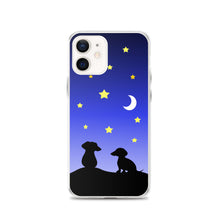 Load image into Gallery viewer, Dachshund Night Love - iPhone Case