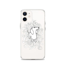Load image into Gallery viewer, Dachshund Flower - iPhone Case