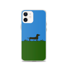 Load image into Gallery viewer, Dachshund Line Grass - iPhone Case