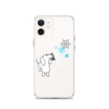 Load image into Gallery viewer, Dachshund Snowflakes - iPhone Case
