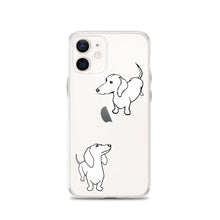Load image into Gallery viewer, Dachshund Twins - iPhone Case