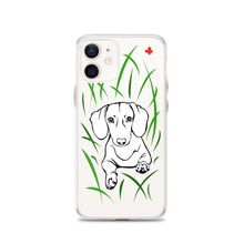 Load image into Gallery viewer, Dachshund Play Grass - iPhone Case