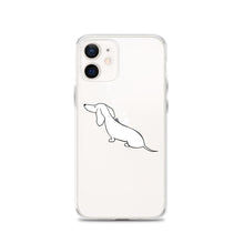Load image into Gallery viewer, Dachshund View - iPhone Case