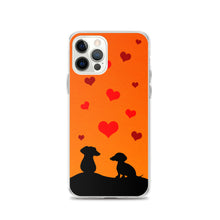 Load image into Gallery viewer, Dachshund In Love - iPhone Case