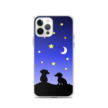 Load image into Gallery viewer, Dachshund Night Love - iPhone Case