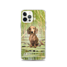 Load image into Gallery viewer, Dachshund Lotus - iPhone Case
