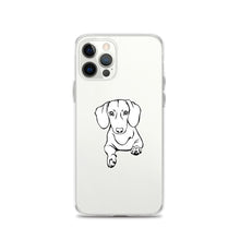 Load image into Gallery viewer, Dachshund Play - iPhone Case