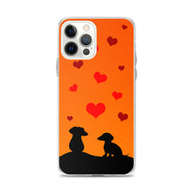 Load image into Gallery viewer, Dachshund In Love - iPhone Case